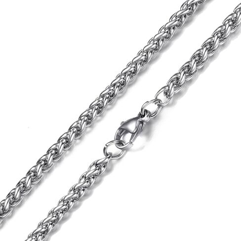 Anchor Necklace for Men Stainless Steel Navy Anchor Pendant with 24 Inch Chain in Kuwait