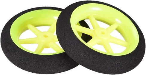 uxcell RC Model Plane Aircraft Wheel Micro Sport Wheel 0.11 Inch X 1.96 Inch - Wheel 4PCS in Saudi Arabia