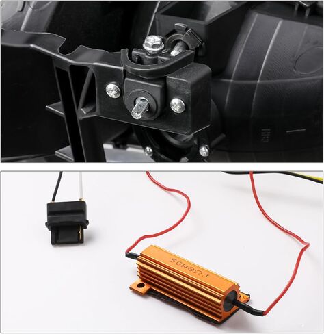 مجموعة المصابيح الأمامية M-AUTO Switchback LED DRL متوافقة مع 99-07 GMC Sierra 1500، 99-04 2500، 01-07 1500 HD/2500 HD/3500 HD، 99-06 يوكون، 00-06 يوكون XL 1500/2500 in Saudi Arabia