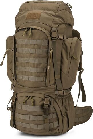 Mardingtop 60L Military Internal Frame Backpack for Hiking,Camping,Hunting,Rucksack Backpack with Rain Cover in Kuwait