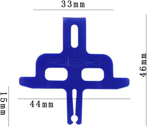 10 Pcs Bicycle Brake Pads Hydraulic Disc Spacer Brakes Pads Piston Blocks Plastic Cycling Insert Spacer Disc Tools for MTB, Road Bike in Saudi Arabia