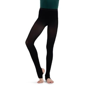 Capezio Girls' Hold and Stretch Stirrup Tight