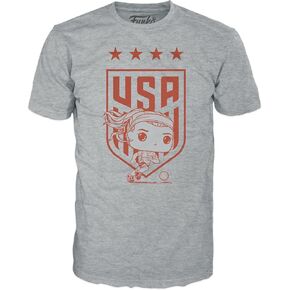 Funko Pop! Boxed Tee: The U.S Women's National Soccer Team - Rose Lavelle - L