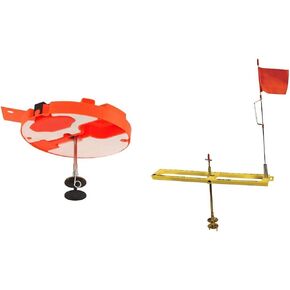 Frabill Pro Thermal Tip-Up | Freeze-Proof Insulated Design | Strike Indicator for Ice Fishing | Available in Multiple Styles