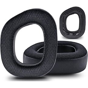 HS80 Ear Pads Compatible with HS80 Headset I Thicker Enhanced Memory Foam - More Breathable PU/Mesh