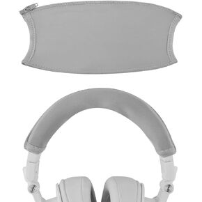 Geekria Flex Fabric Headband Cover Compatible with ATH M50x M50xBT M50xPB M50xWH M50xBB ATH-M50xBT2 Headphones, Head Cushion Pad Protector, Replacement Repair Part, Sweat Cover, Easy Installation