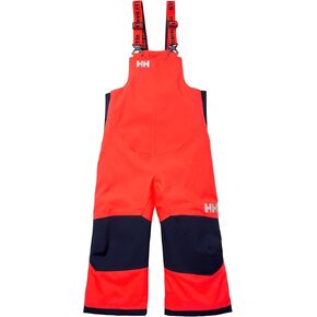 Helly-Hansen Unisex Unisex - baby Rider 2 Bib Waterproof معزول الشتاء سنو بانت وزرات أطفال رايدر 2 معزول للماء الرياح تنفس المريلة تزلج السراويل
