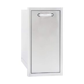 Blaze Narrow Roll Out Trash Bin (BLZ-TRNW-DRW), 26 3/8x13 7/8-inches