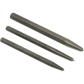 Mayhew Select 89082 Punch Set, 3-Piece, Black