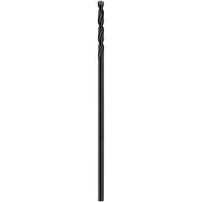 COMOWARE Long Drill Bit - 3/8 in. x 12 in. Extra Length Aircraft Black Oxide Drill Bit for Wood, Plastic, Aluminum, PVC