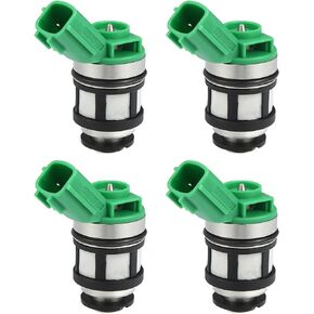 X AUTOHAUX 4pcs JS4D-2 16600-1S700 Fuel Injector Nozzle for Nissan Frontier for Pickup 2.4L for Xterra 2.4L 3.3L
