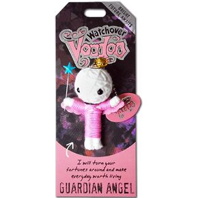 Watchover Voodoo 3-Inch Guardian Angel Keychain - Handcrafted Gift to Bring Good Luck and Positivity Everywhere You Go