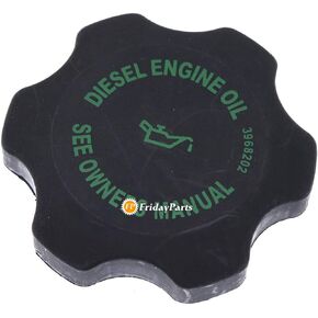 FridayParts Oil Cap 3973511 68003321AA Compatible for 1998.5-2017 Dodge Cummins 5.9L 6.7L Engine