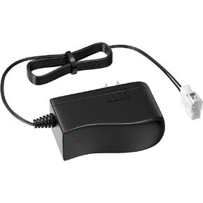 VHBW 6V Kids Ride On Car Charger, 7V0.8A Battery Charger for BMX X6 Kid TRAX Disney GMC Dinsney Wal-Mart Moto ATV Quad Ride-On Toys Red Square Plug