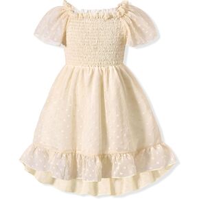 Toddler Girl Smocked Dress
