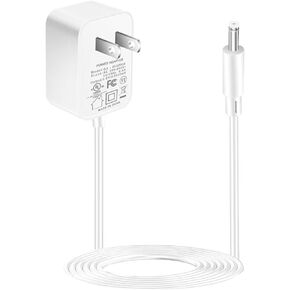 Adapter Power Cord Replacement for Hatch Baby Rest, Rest+ and Rest Mini Sound Machine, Barrel Style 5V 2A White AC Supply Charger- UL Listed