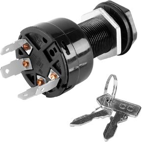 Roykaw Golf Cart Ignition Key Switch for Club Car Precedent 2004-up OEM# 102515101-4 Pin