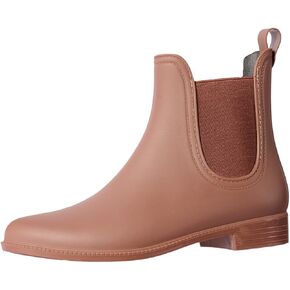 DaeRainy Women's Ankle Rain Boots Waterproof Chelsea Rain Boots Women Short Rain Booties for Outdoor