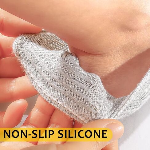 Womens Cotton Ankle Socks No Show Socks Low Cut Socks Cotton Socks for Men&Women Non Slip Flat 7Pairs in Saudi Arabia
