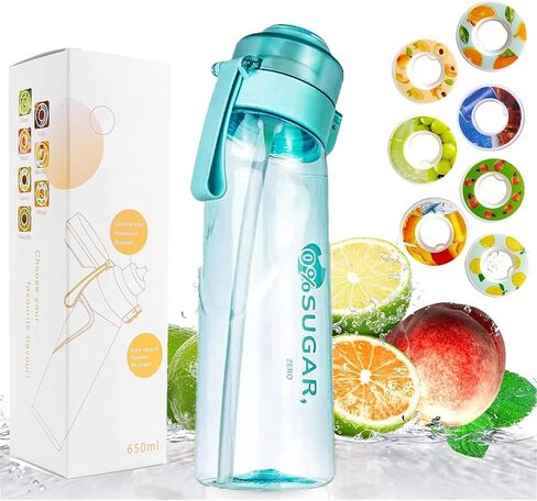 7 PCS Flavor Pods for Air Water Bottle,Compatible with 650ML Scent Water Bottle with in Saudi Arabia