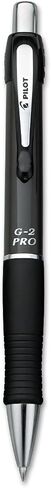 Pilot 31147 G2 Pro Retractable Gel Ink Pen, Refillable, Black Ink/Gray Barrel, .7mm in Saudi Arabia