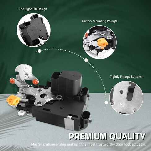 OTUAYAUTO 931-318 Door Lock Actuator Front Left Driver Side - Replacement for Cadillac Escalade, GMC Sierra Yukon, Chevrolet Suburban Silverado Power Door Latch Motor in Kuwait