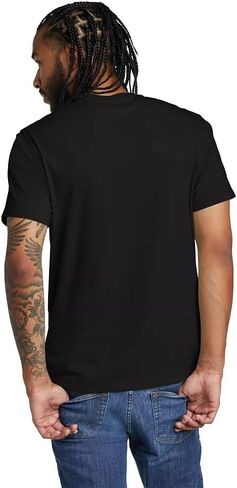 Eddie Bauer Men's Legend Wash 100% Cotton Short-Sleeve Classic T-Shirt in Saudi Arabia