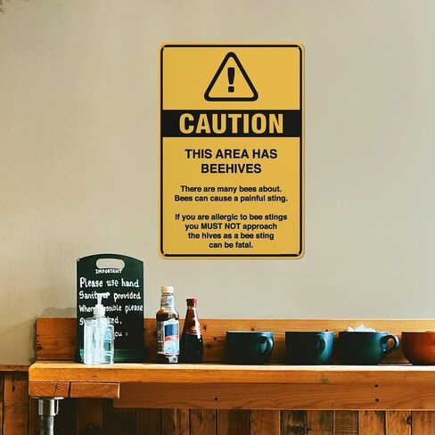 Caution This Equipment Has Been Locked Out For Your Protection Sign 12X8 Inch Aluminum Uv Ink Printed For House And Business in Kuwait