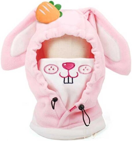 Bear Ski Balaclava Cute Animal Snowboard Face Warmer Winter Snow Sports Accessories Hat Kawaii Snowboard Gear in Saudi Arabia