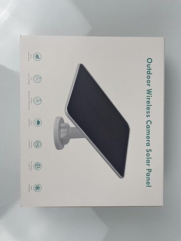 لوحة شمسية لجرس الباب الدائري، لوحة شمسية 6 واط متوافقة مع جرس الباب بالفيديو 2، جرس الباب بالفيديو 3، جرس الباب بالفيديو 3+، جرس الباب بالفيديو 4 وجرس الباب بالفيديو بلس in Kuwait