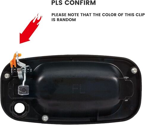 مقبض الباب الخارجي من الكروم مع فتحة المفتاح الأمامي الأيسر للسائق متوافق مع شاحنة بيك اب 1999-2007 سيلفرادو سييرا استبدال مقبض الباب الخارجي الأسود 15745149 in Kuwait