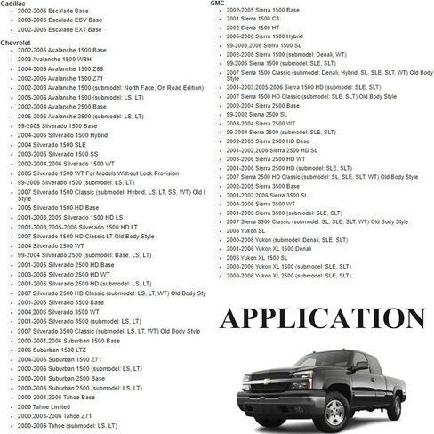 مقبض الباب الخارجي من الكروم مع فتحة المفتاح الأمامي الأيسر للسائق متوافق مع شاحنة بيك اب 1999-2007 سيلفرادو سييرا استبدال مقبض الباب الخارجي الأسود 15745149 in Kuwait