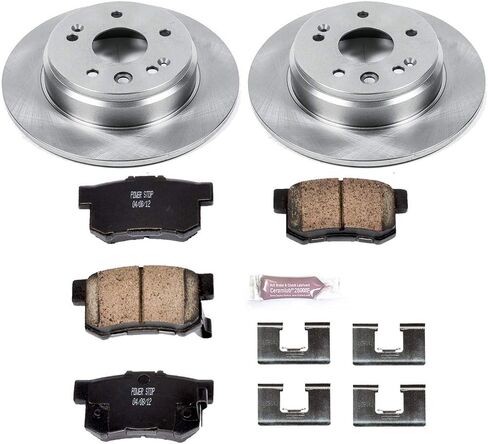 Power Stop KOE2308 Autospecialty Rear Replacement Brake Kit-OE Brake Rotors & Ceramic Brake Pads in Saudi Arabia