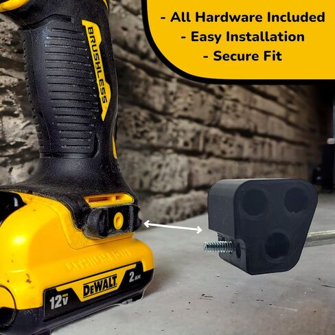 Drill Bit Holder - DeWalt 20v/12v. 1/4" inch Drill bit holder and tool organizer in Kuwait