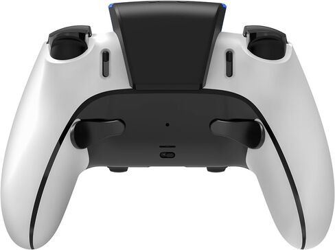 Nyko - Power Pak Edge - حزمة بطارية قابلة لإعادة الشحن بقدرة 1100 مللي أمبير في الساعة لوحدة تحكم PS4 DualSense Edge - طقم شحن للتحكم في Playstation 5 - مؤشرات LED وكابل شحن USB-C متوهج بطول 3 أقدام in Kuwait