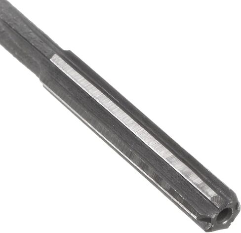 uxcell Chucking Reamer 10mm, H7 HSS Lathe Machine Reamer 6 Straight Flutes, Round Shank Milling Cutting Tool, Metric Reaming Drill Bit for Stainless Steel Metal Hole in Kuwait