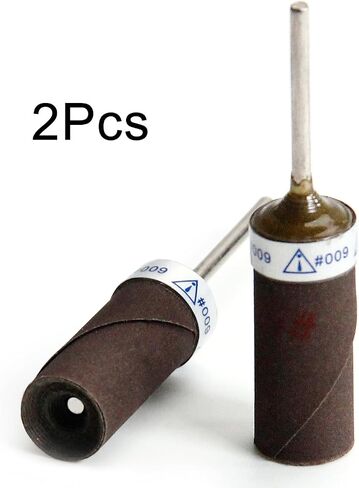 Utoolmart Sandpaper Sticks Cylinder Abrasive Polishing Grinding Mounted Point 2000 Grits 2 Pcs in Kuwait