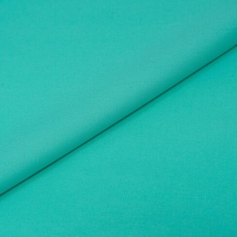 Stitch & Sparkle 100% Cotton 44" Solid Sewing & Craft Fabric 8 yd by The Bolt, Aqua in Saudi Arabia