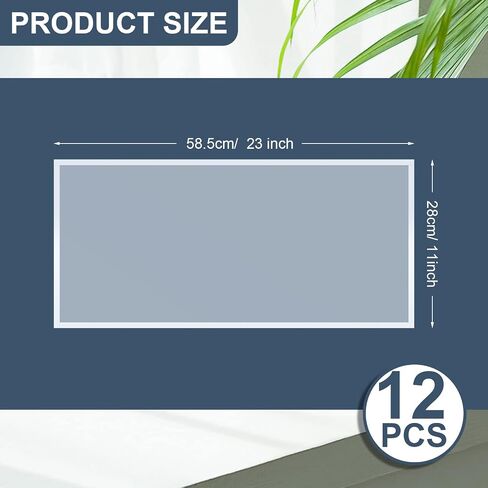 12 Pcs Abrasive Blasting Cabinet Lens Cover Polyester Film Sandblast Cabinet Inner Lens Protector Adhesive Standard Sand Blast Film for Sandblast Replacement, 23 x 11 Inch in Saudi Arabia