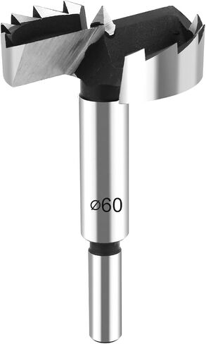 HPHOPE 20mm(25/32") Forstner Bit for Wood, High-Speed Steel, Round Shank | Clean Flat-Bottom Holes, Precision Center Spur, Fast Chip Removal, for Hardwood, Softwood & Plywood in Saudi Arabia