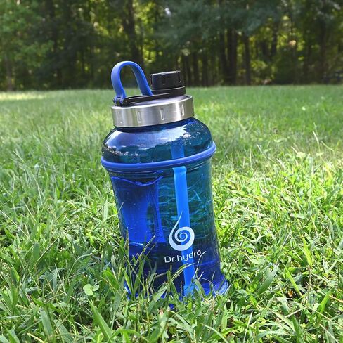 DR.HYDRO 64oz Half Gallon Water Bottle with Straw | Large Water Bottle - BPA Free Leakproof | Gym Water Bottle for Men | Daily Water Jug for Fitness and Outdoor Sports in Saudi Arabia