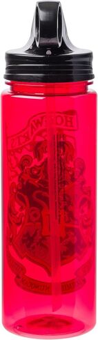 Silver Buffalo Harry Potter Chibi Crest Wizard in Training Plastic Snow Globe Cold Cup w/Lid and Straw, 14 Ounces in Saudi Arabia