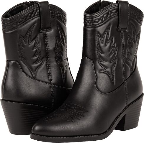 KAYDAY Womens Cowboy Boots Ankle Booties Rodeo Festival Fashion Outfit ~ COLIN in Saudi Arabia