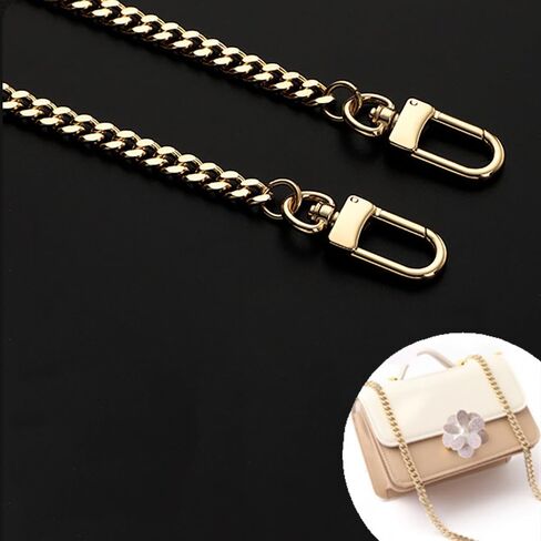 MOFANCY Metal Purse Chain Straps Length 23.6 inch Gold Bag Chain Strap for Crossbody Bag 2.4mm Extra Thick Metal Strap Purse Chain Handles Replacement for Handbag 1Pack in Saudi Arabia