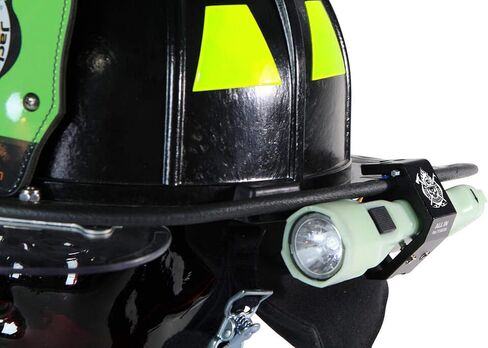 Blackjack Firefighter Helmet Aluminum Flashlight Holder (ACE) in Saudi Arabia