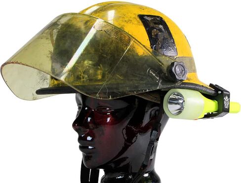 Blackjack Firefighter Helmet Aluminum Flashlight Holder (ACE) in Saudi Arabia