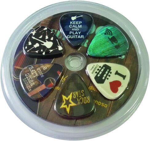 Creanoso Black Lives Matter Guitar Picks (12-Pack) - Premium Music Gifts & Guitar Accessories for Husband Dad Boys Son Men Him Boyfriend Musician Gift – Cool Guitar Tool in Saudi Arabia