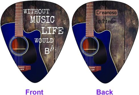 Creanoso Black Lives Matter Guitar Picks (12-Pack) - Premium Music Gifts & Guitar Accessories for Husband Dad Boys Son Men Him Boyfriend Musician Gift – Cool Guitar Tool in Saudi Arabia