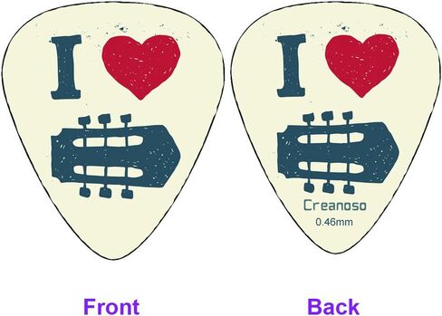 Creanoso Black Lives Matter Guitar Picks (12-Pack) - Premium Music Gifts & Guitar Accessories for Husband Dad Boys Son Men Him Boyfriend Musician Gift – Cool Guitar Tool in Saudi Arabia