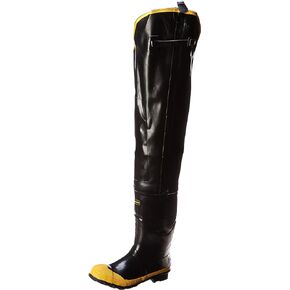 LaCrosse Men's Economy Hip Boot 32-Inch Black Steel Toe Work Boot